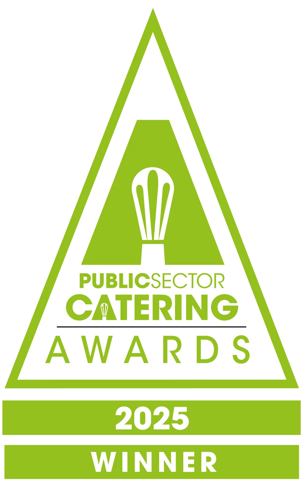 PSC AWARDS TRIANGLE LOGO MASTER 2025 WINNER